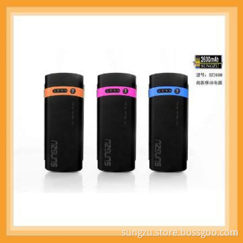 With 4 LED lamps used as torch Solar Charger